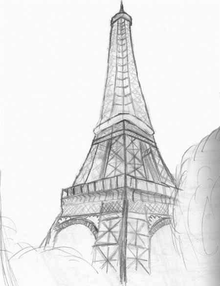 Easy Eiffel Tower Drawing Idea To Try 22