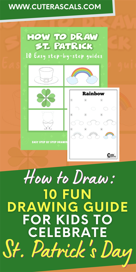 How To Draw: 10 Fun Drawing Guide For Kids To Celebrate St. Patrick