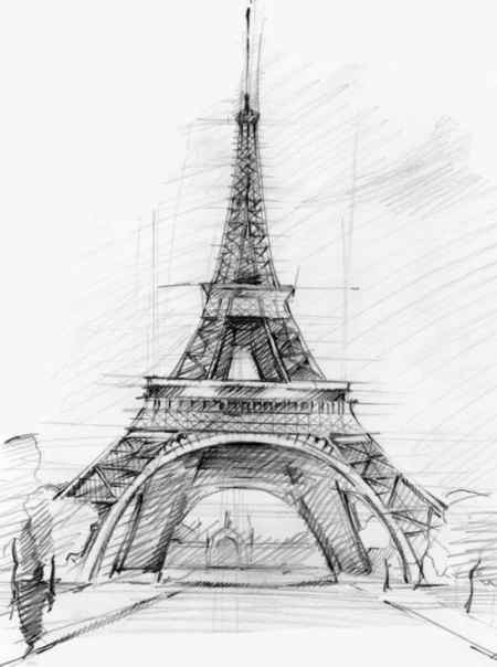 How To Draw The Eiffel Tower Art For Kids Hub 