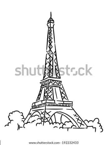 1600 X 2400 14 Eiffel Tower Simple Outline HD Png Download 1600x24001018106 PngFind