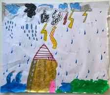 The Lightning by Evie (seven years old)