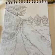 Landscape Sketching Class review by Annie Bielby