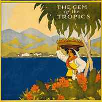 Jamaica Vintage Travel Poster by American School