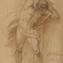 Study For The Crucifixion by Benjamin West