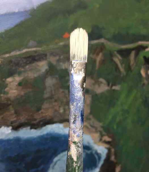 Filbert Paint Brush
