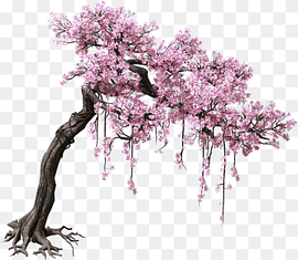pink cherry blossom tree, Peach Tree Color, Game scene trees, purple, tree Branch, branch png thumbnail