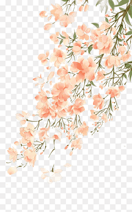 Watercolor painting Flower, Antiquity beautiful watercolor illustration, cherry blossoms tree, watercolor Leaves, flower Arranging, chinese Style png thumbnail