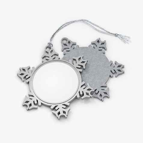Best Custom Pewter Snowflake Ornaments Blank