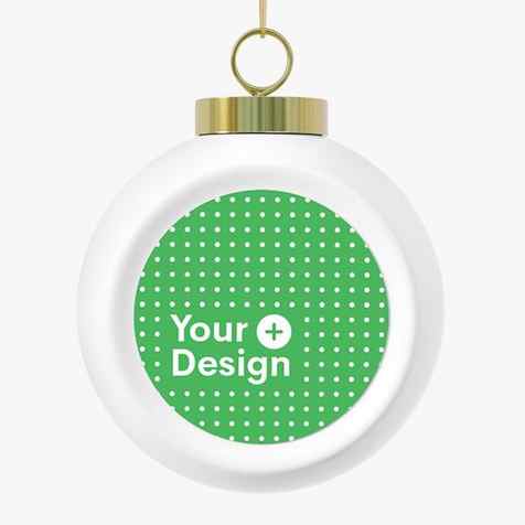 Best Christmas Ball Ornamants with your design