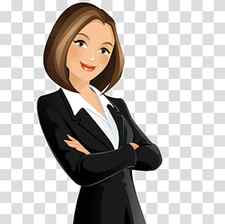 woman wearing executive attire illustration, Cartoon , business women transparent background PNG clipart thumbnail