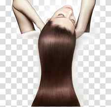 woman with long black hair, Hair iron Hair straightening Hair conditioner Hair care, hair transparent background PNG clipart thumbnail