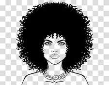 Afro-textured hair Black Hairstyle Woman, Afro transparent background PNG clipart thumbnail