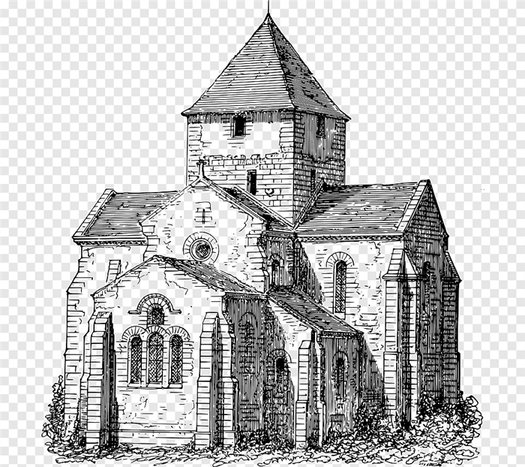 Church drawing hires stock photography and images Alamy