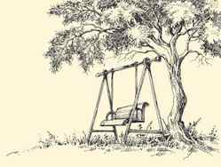 Girl Swinging in a Tree Drawing Girl Swing Sketch How to Draw a Swinging Girl Pencil Sketch YouTube