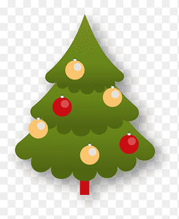 Christmas tree Drawing, Cartoon Green Christmas tree, leaf, holidays png thumbnail