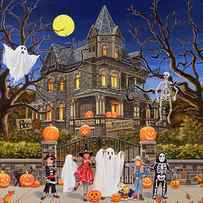 Beware - Haunted House by William Vanderdasson