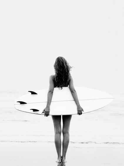 Art Photography Surf Girl
